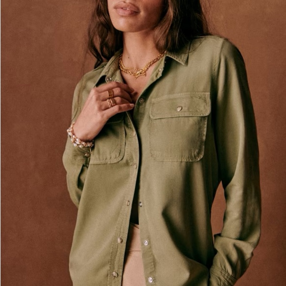 Sezane Davina Shirt, size Euro 38 (US 8).